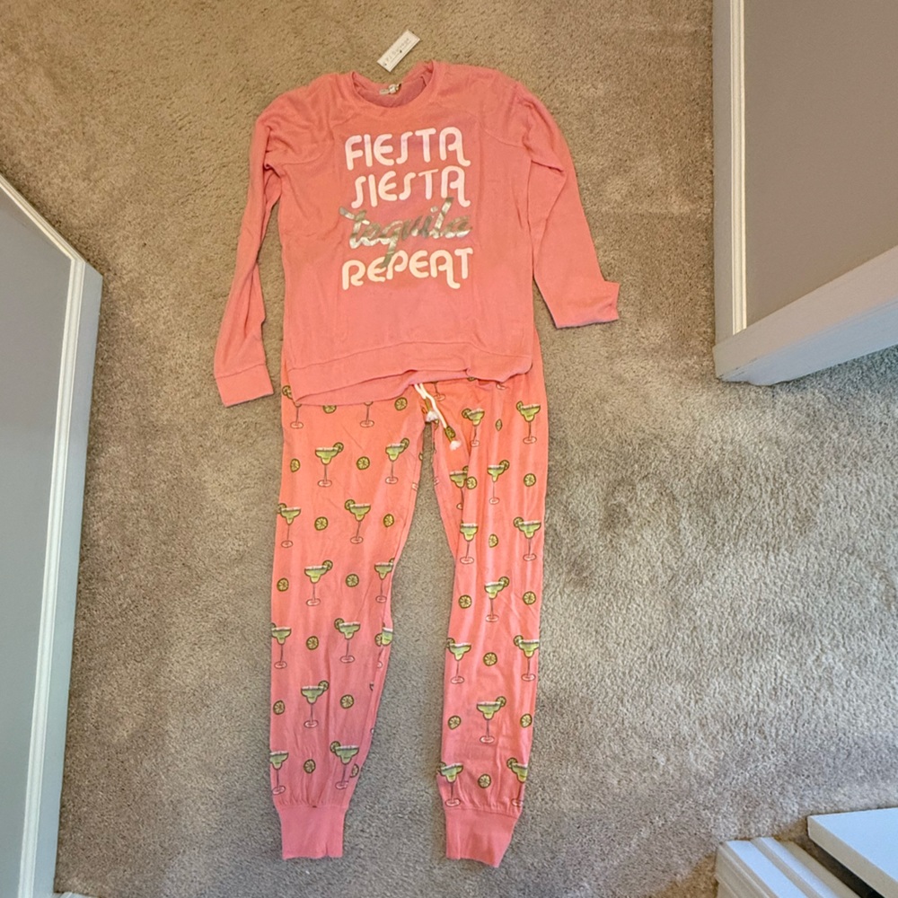 PJ Salvage Margarita Fiesta Pajama Set Small New